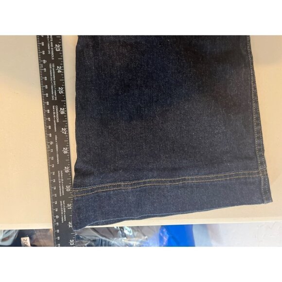 J. Jill Sz 8 Authentic Fit Stretch Below Waist Flare Wide Leg Jeans - Picture 6 of 7